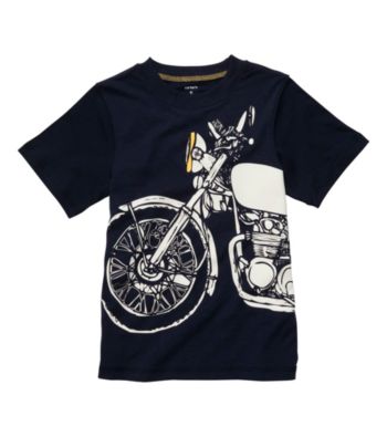 Carter's® Boys' 4-7 Navy Short Sleeve Motorcycle Tee