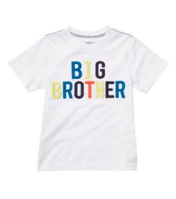 Carter's® Boys' 2T-7 White Short Sleeve 