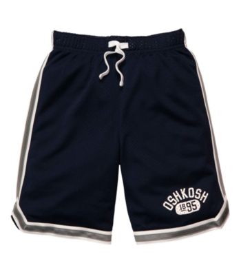 OshKosh B'Gosh® Boys' 2T-7 Navy Mesh Shorts