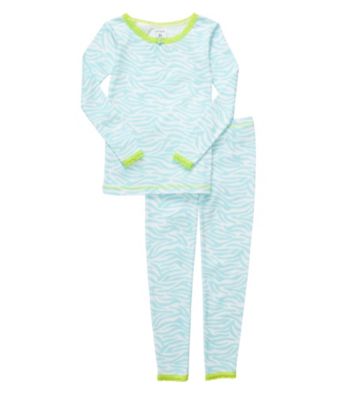 Carter's® Girls' 12M-4T Blue 2-pc. Animal Print Pajama Set