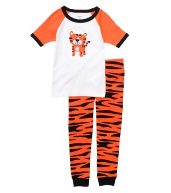 Carter's® Boys' 12M-4T Orange 2-pc. Tiger Pajama Set