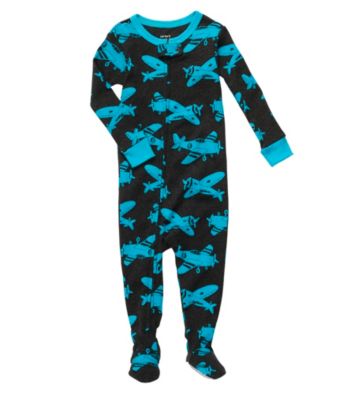 Carter's® Baby Boys' Navy Airplane Footie Pajamas