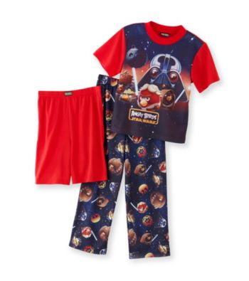 Angry Birds™ Boys' 4-12 Navy 3-pc. Star Wars Pajama Set