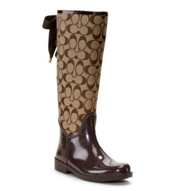 COACH TRISTEE RAINBOOT