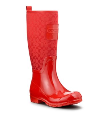 COACH PEARL RAINBOOT