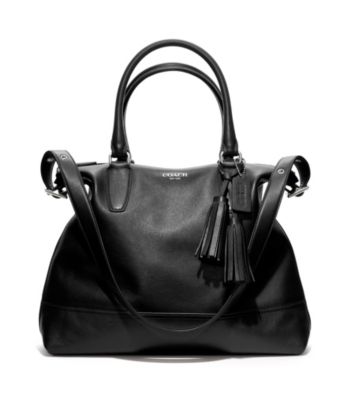 COACH LEGACY LEATHER RORY SATCHEL