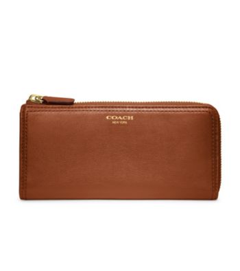 COACH LEGACY LEATHER SLIM ZIP