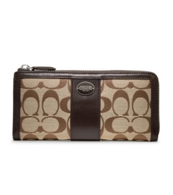 COACH LEGACY SIGNATURE SLIM ZIP