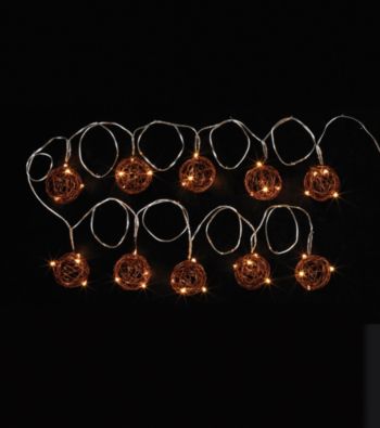 Gerson Copper Sphere LED Light Set