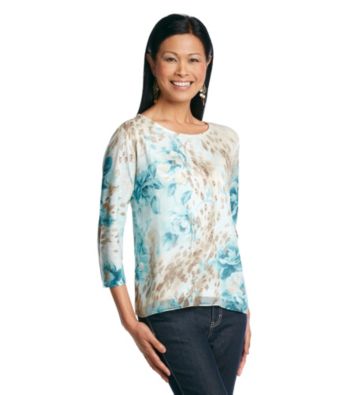 Alfred Dunner® Chelsea Floral Printed Shirt