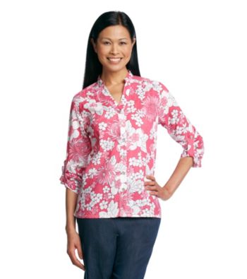 Alfred Dunner® South Hampton Floral Woven Shirt