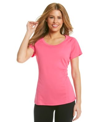 Exertek® Pieced Scoopneck Tee