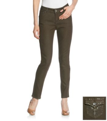 One 5 One® Arrow Skinny Bling Jean