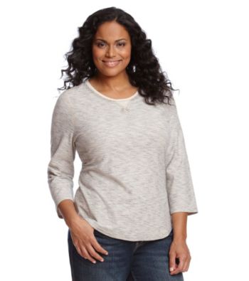 Ruff Hewn Plus Size Reverse Stripe Tee