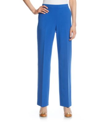 Briggs New York® Petites' Flat-Front Pull-On Pant