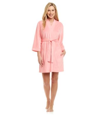 Jasmine Rose® Short Wrap Robe