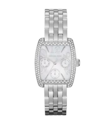 Michael Kors® Silvertone Emma Watch