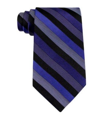 John Bartlett Statements Men's Leroy Stripe Silk Tie