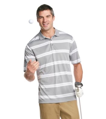 Kenneth Roberts Platinum® Men's Wide Stripe Performance Polo