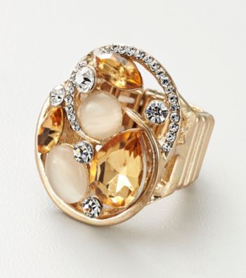Erica Lyons® Topaz Stretch Ring