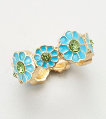Erica Lyons® Blue Stretch Ring