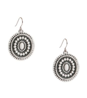 Lucky Brand® White Drop Earrings