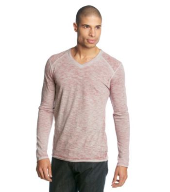Guess Men's Ash Grey Long Sleeve 