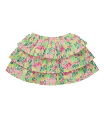 OshKosh B'Gosh® Baby Girls' Multi Floral Ruffle Tiered Skort