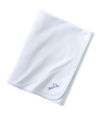 Little Me® Baby Boys' Blue Train Blanket
