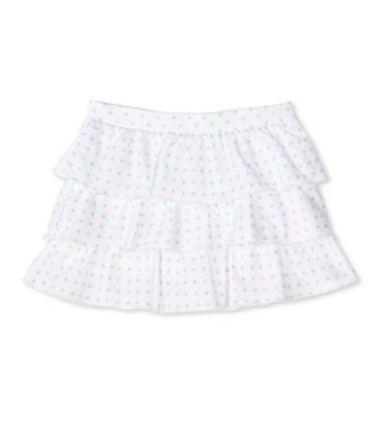 Little Miss Attitude Girls' 2T-6X Heart Print Knit Ruffle Scooter