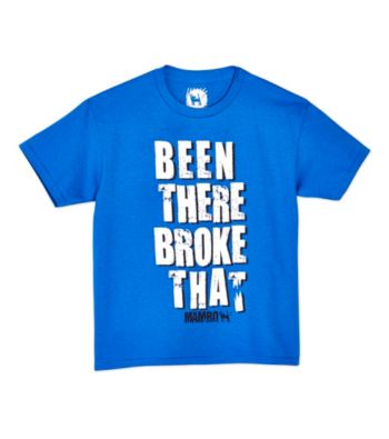 Mambo® Boys' 8-20 Royal Blue Short Sleeve Been There Graphic Tee