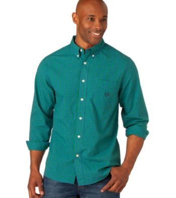 Chaps® Men's Big & Tall Tamarack Plaid Woven