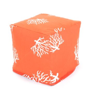 Majestic Home Goods Coral Small Cube