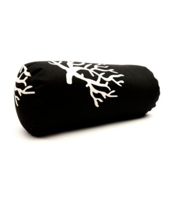 Majestic Home Goods Coral Round Bolster Pillow