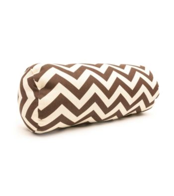 Majestic Home Goods Zig Zag Round Bolster Pillow