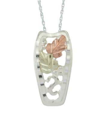 Black Hills Gold Sterling Silver Pendant
