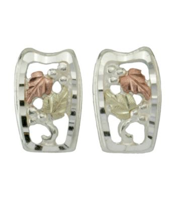Black Hills Gold Sterling Silver Earrings