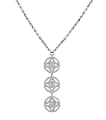 Sterling Silver Rhodium Pendant