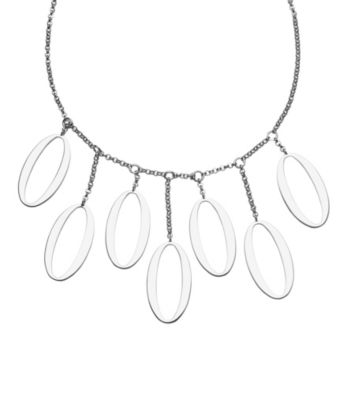 Rhodium Sterling Sterling Silver Necklace