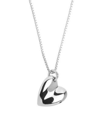 Rhodium Sterling Silver Necklace