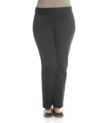 Laura Ashley Plus Size Bi-Stretch Twill Pant
