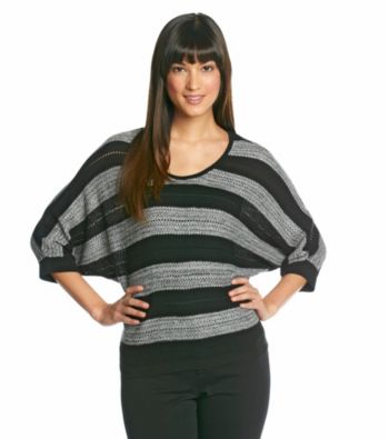 AGB® Wide Stripe Sweater