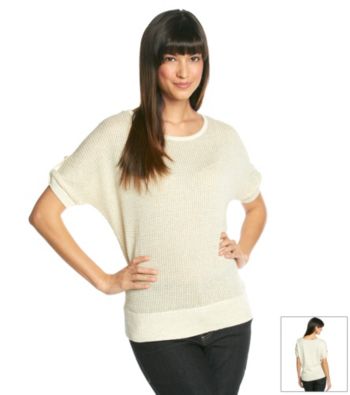 AGB® Dolman Shine Sweater