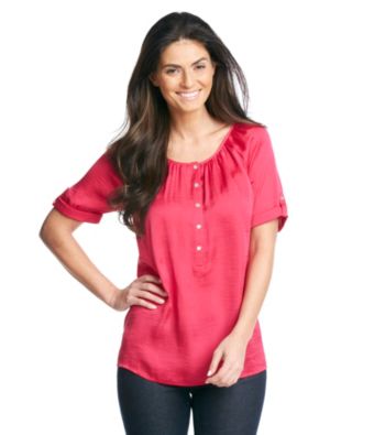 Relativity® Career Satin Blouse