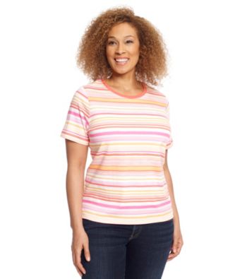 Studio Works Plus Size Short Sleeve Printed Tee