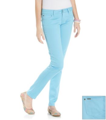 Celebrity Pink Juniors' Stretch Sateen Skinny