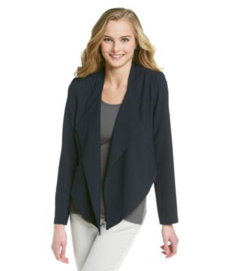 Sequin Hearts® Juniors' Drape Jacket