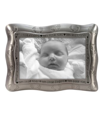 Malden Silver 4x6 Ten Little Fingers, Ten Little Toes Frame