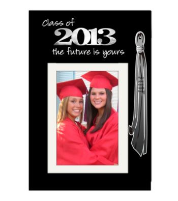 Malden Black 5x7 Matted Grad Frame with Tassel Holder