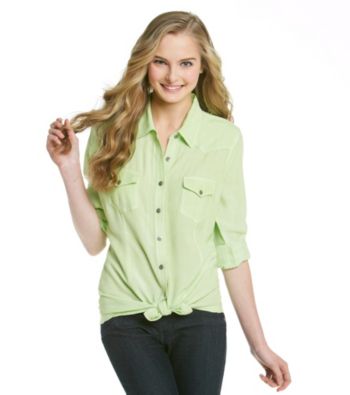 w.f. Juniors' Challis Equipment Shirt